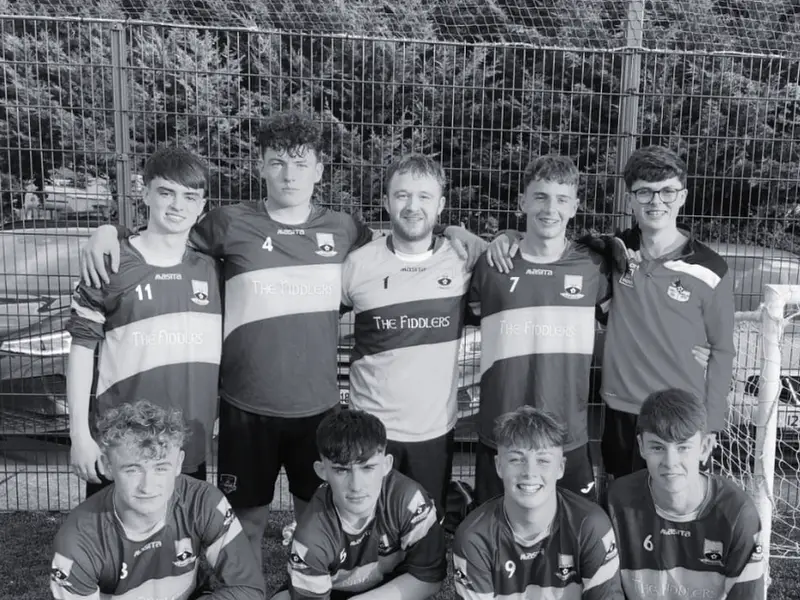 The 2023 champions, Clowown Rovers, the first name on the trophy