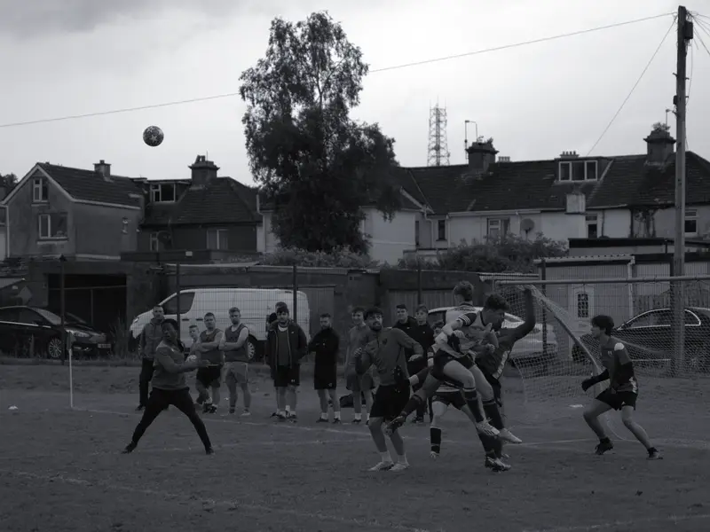 A midfield battle for possession at the 2024 tournament