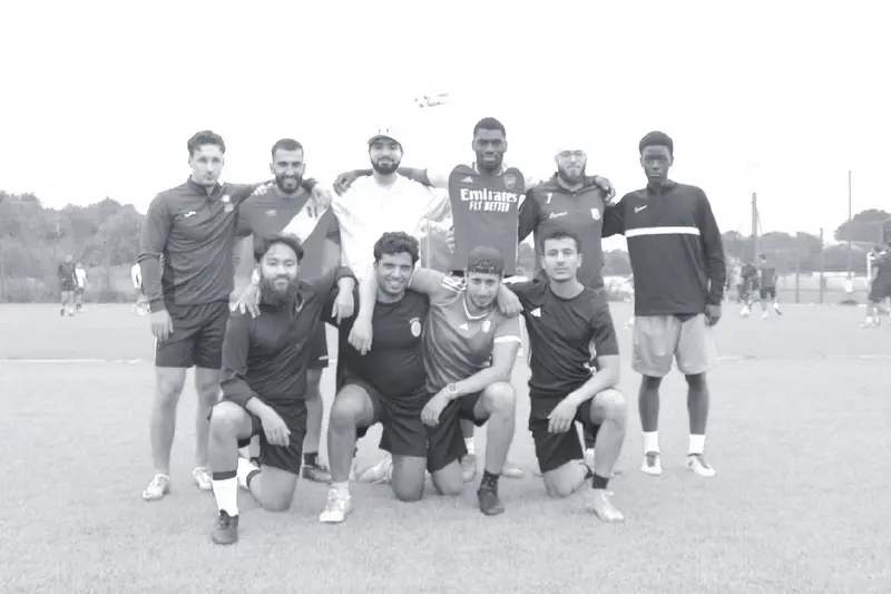 Mantua FC team photo at the 2025 tournament